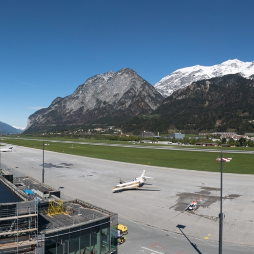 [Translate to Italian:] Flughafen Innsbruck