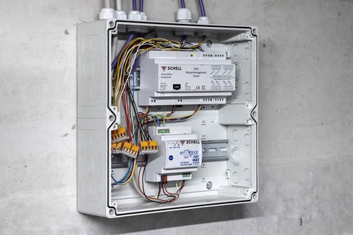 Installierter SWS Server im Vereinsgebäude des Sportpark Süd - FV Brühl.