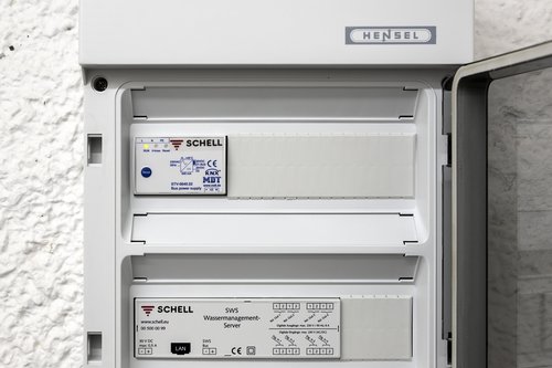Installierter SWS Server in der Taunus Therme.