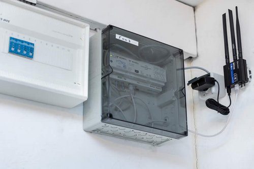 Der SWS Server in der Kita Spitzholz.