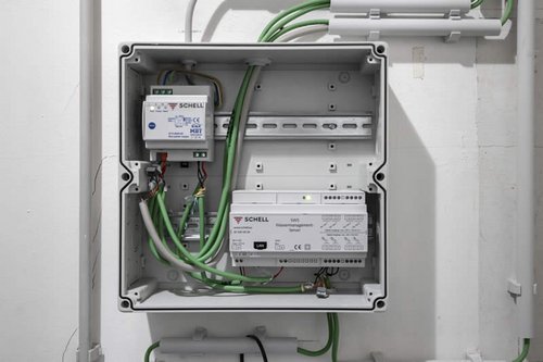 Installierter SWS Server im Therapie- und Fitnessstudio Fit & Fun in St. Leon-Rot