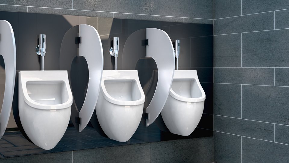 Urinal flushing systems from SCHELL reliable, hygienic and cost
