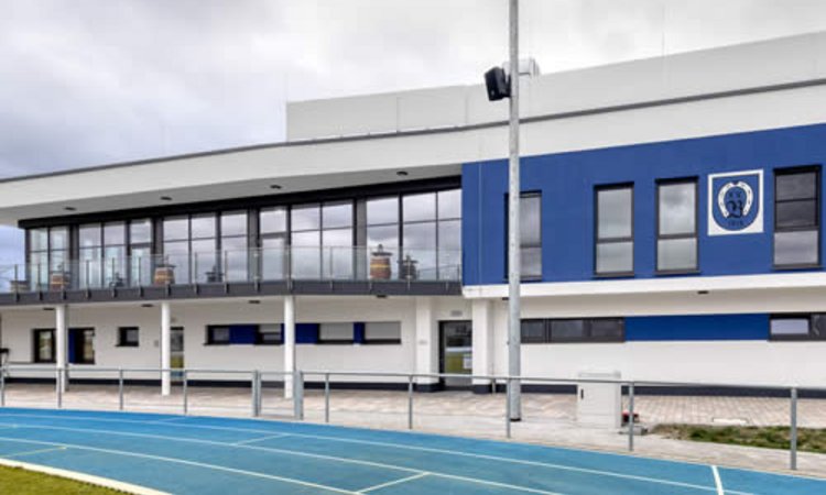 Vereinsgebäude des Sportpark Süd - FV Brühl e.V.  