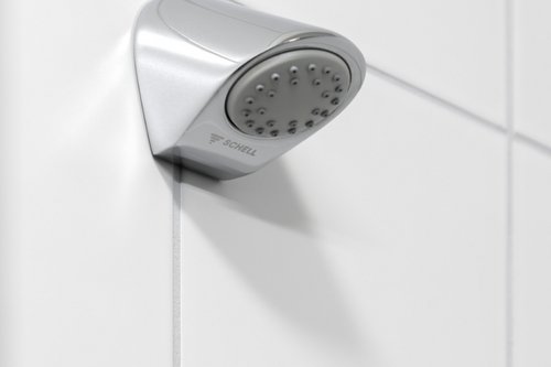 Duschkopf COMFORT Flex im Bad des Spiel- und Aktionsparks Otto-Dullenkopf-Park.