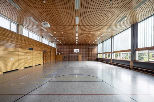 Campo sportivo della palestra di Freudenstadt. Campo sportivo della palestra di Freudenstadt.
