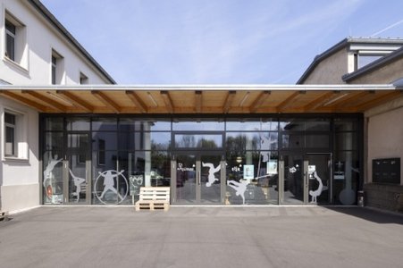 Eingang des Spiel- und Aktionsparks Otto-Dullenkopf-Park