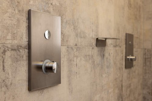 Unterputz-Dusche LINUS D-C-T mit CVD-Touch-Elektronik und automatischem Schließvorgang