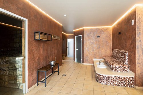 Saunabereich des Therapie- und Fitnessstudios Fit & Fun in St. Leon-Rot