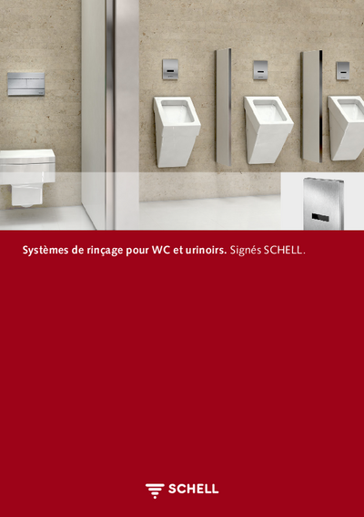 Schell robinet de WC Schellomat 027020699 avec levier partie supérieure 3/4  chrome