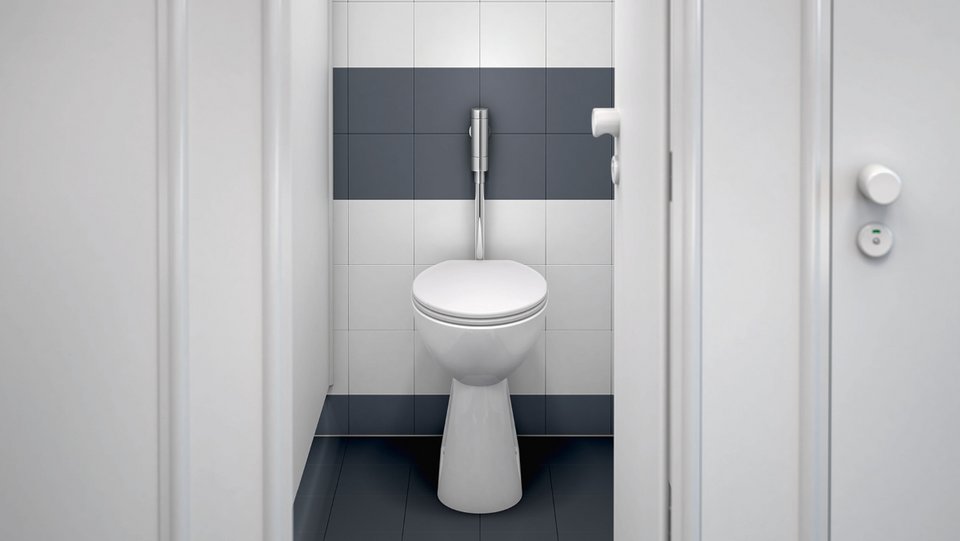 Schell Schellomat Basic Robinet De Chasse D'eau Pour Urinoir à Pression - DN15 (1/2") - Chromé - Neuf