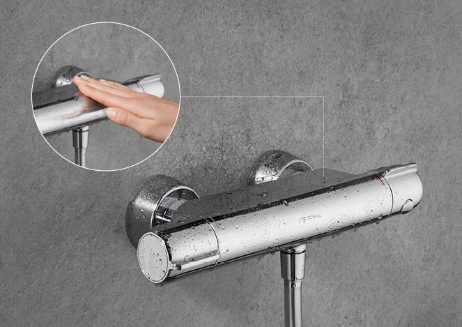 Fittings for public and commercial sanitary facilities