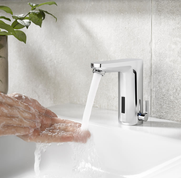 Robinets pour lavabo pour locaux sanitaires (semi-)publics