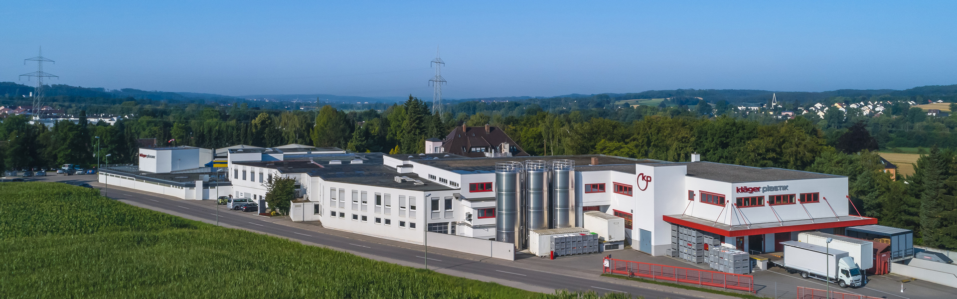 Außenansicht der Vema GmbH & Co. KG., Tochterunternehmen der Kläger Group, im bayrischen Neusäß
